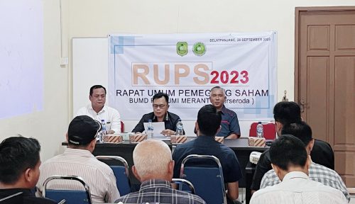 Ikuti RUPS BUMD PT Bumi Meranti, Plt Bupati Asmar Minta Ada ...